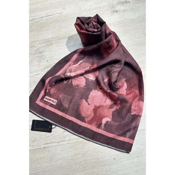 Desenli Bambu Şal 025B